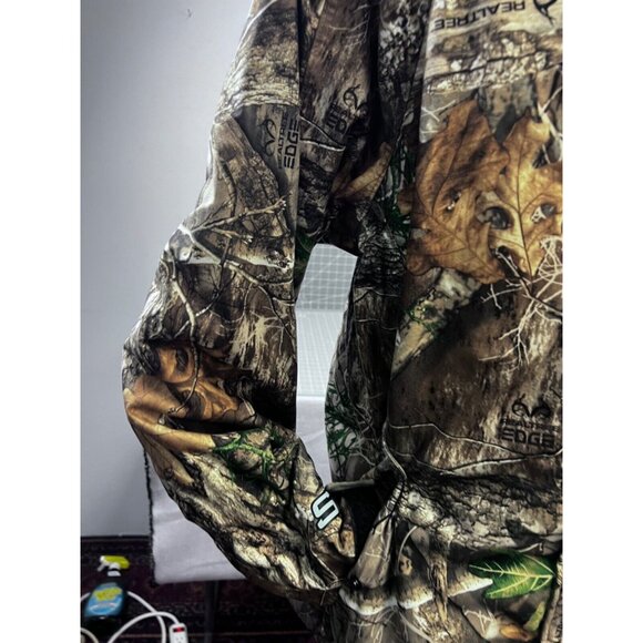 Men's Blocker Outdoors Shield Series Drencher Hunting Rain Jacket Medium Realtre - Picture 2 of 14